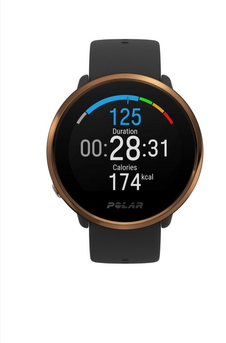 Ceas smartwatch Polar Ignite Black/Copper marime M/L