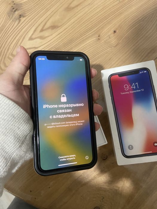 Айфон х зор істеп тұр