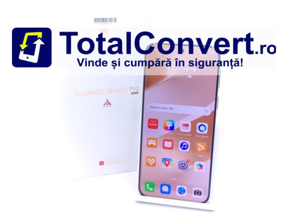 Huawei Pura 80 Pro 512GB Glazed White 12GB, Garantie 24 luni | #D96733
