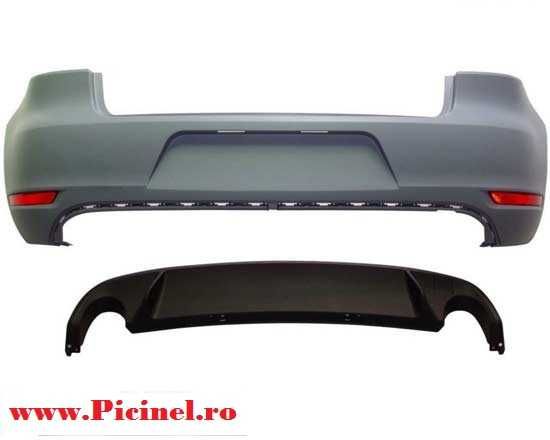 Bara spate VW Golf 6 GTI evacuare dubla