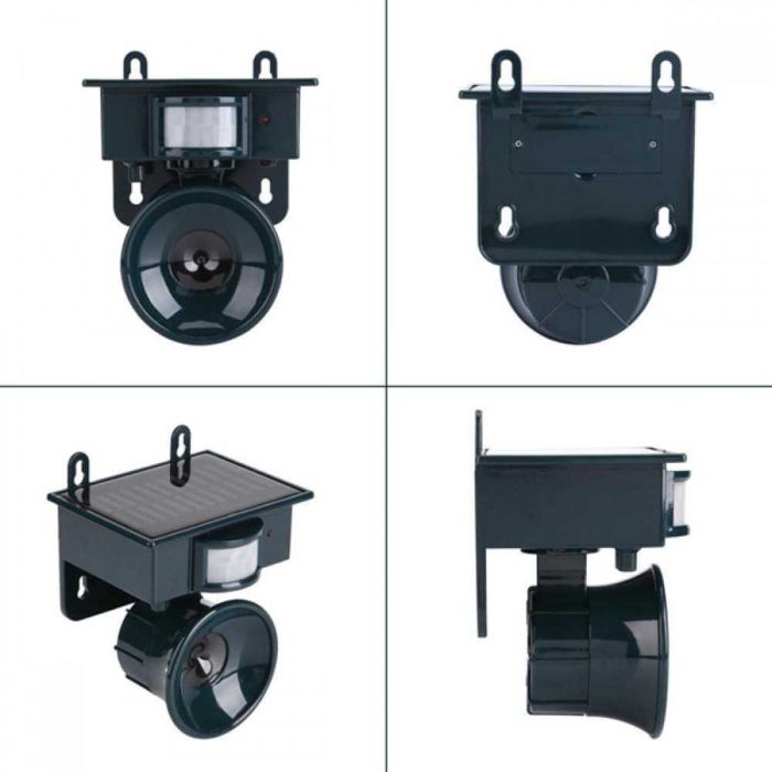 Ултразвуков соларен птицегон гони мишки кучета диви животни гълъби мощ