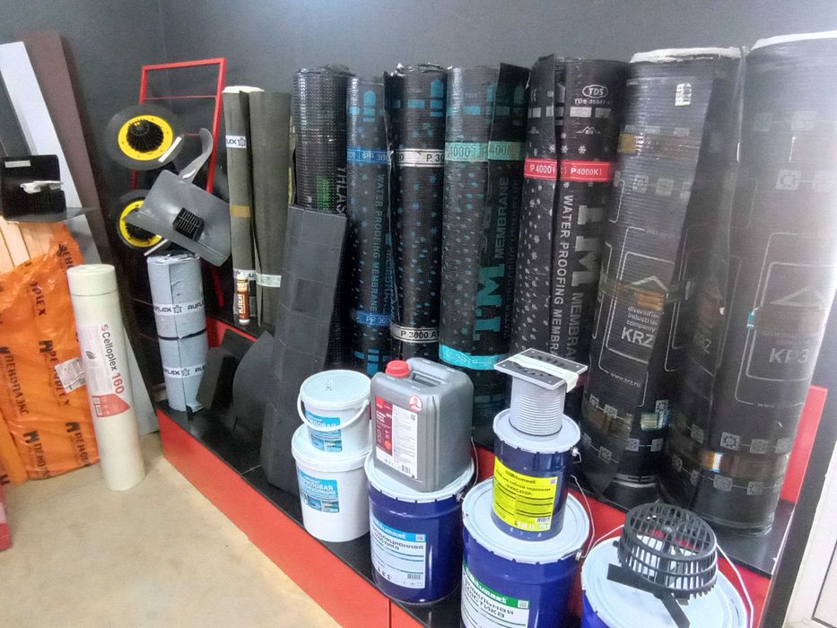 Битум руберойд ГИДРОИЗОЛ ГЕОТЕКСТ TM membrane коракогоз РОССИЯ ТУРКМАН