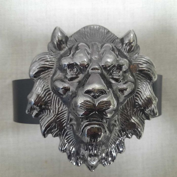 Versus Versace Belt With Leon Head / Made in Italy / Ремень W31-W32