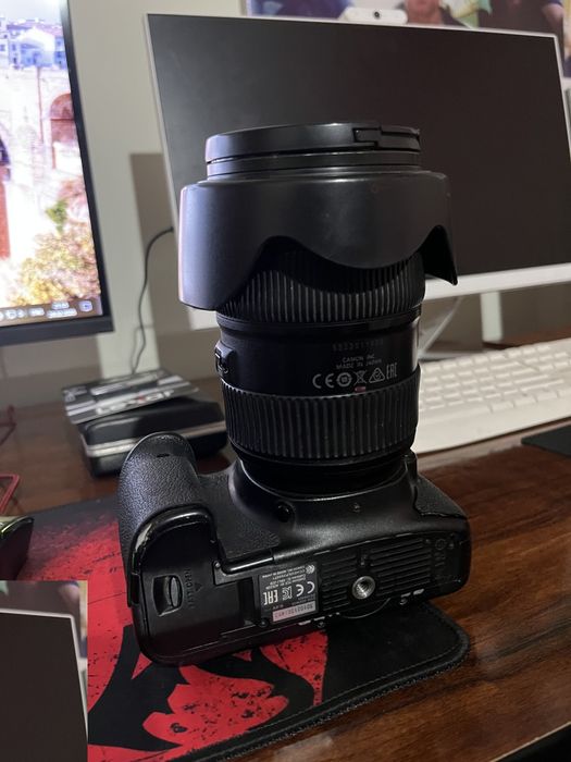 Canon 6d 24-105 ikkinchi pakaleniya obyektiv bn