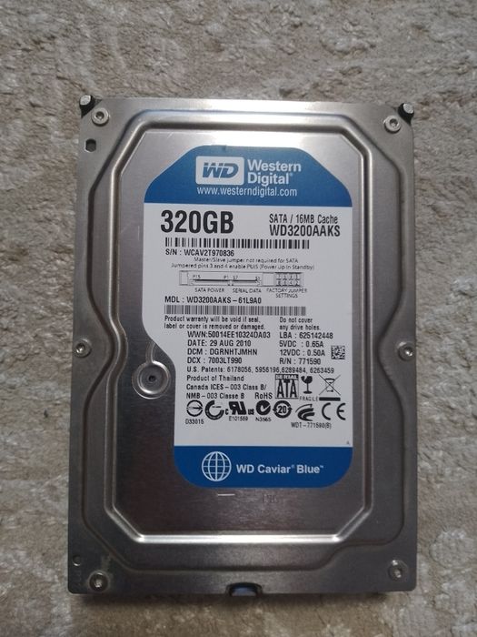 продам Жосткий диск на 320Гб