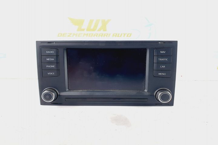 Display ecran afisaj bord navigatie 5f0919603a Seat Leon 3 5F  [din 2012 pana  2016] seria