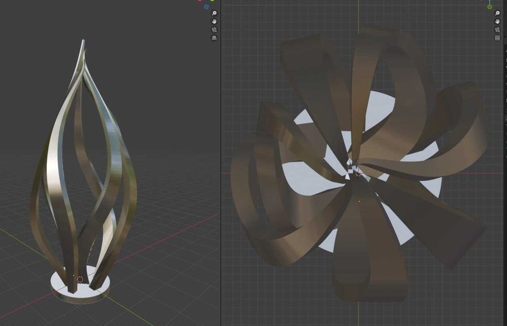 Декоративные скульптуры и арт-объекты из нержавеющей стали — на заказ.
