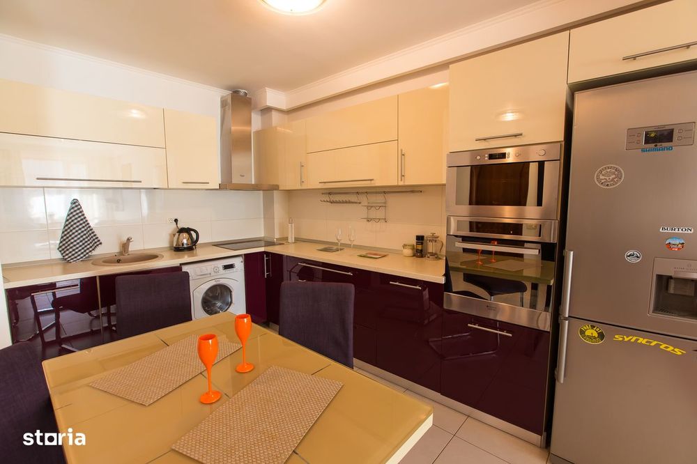 Apartament cu balcon și terasă, 2 camere în Vatra Noua