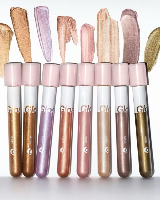 Жидкие тени Glossier Lidstar б/у