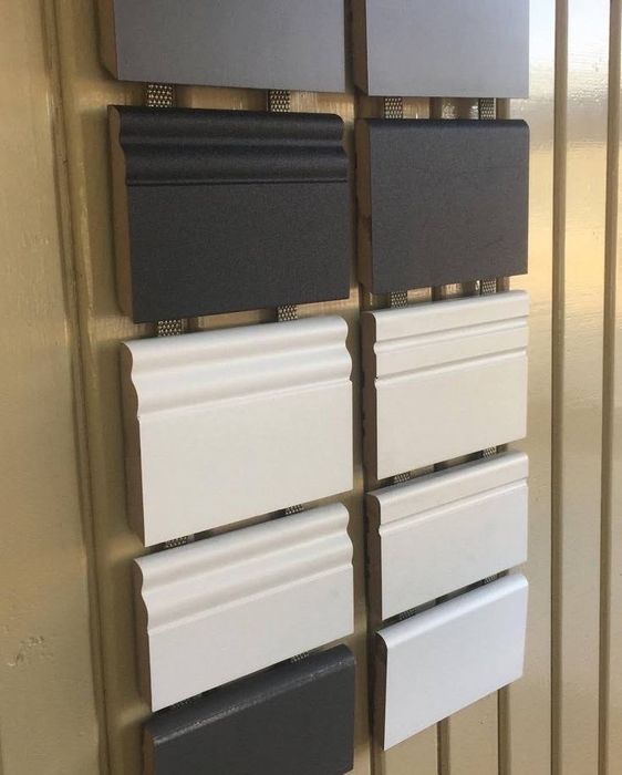 Плинтус из МДФ, дерева, шпон дерева