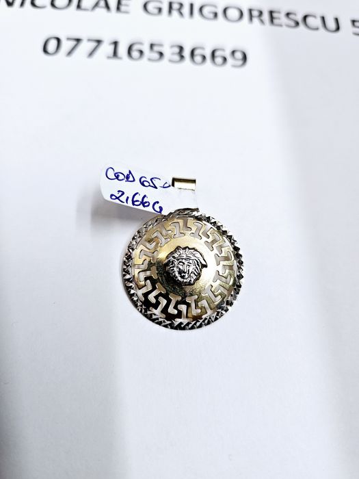 Vand pandantiv din aur 14 k 2.66 g cod 650