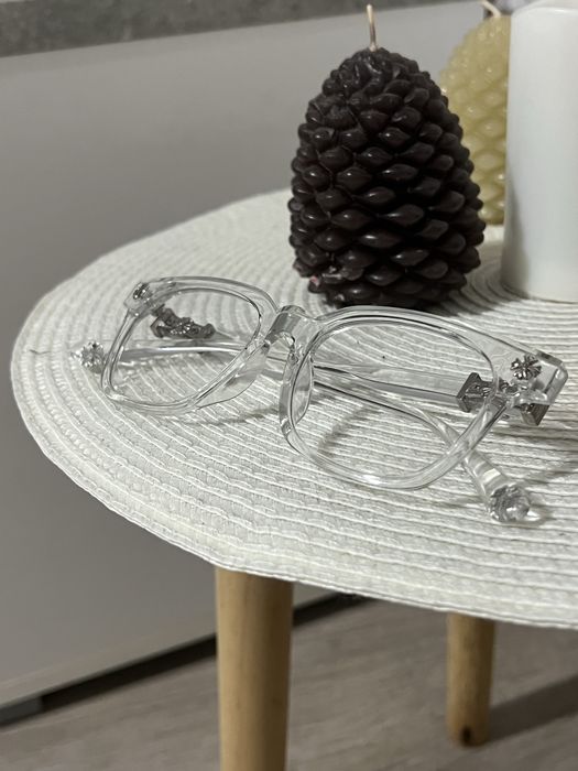 Chrome Hearts Clear Glasses - Blue Light Filter