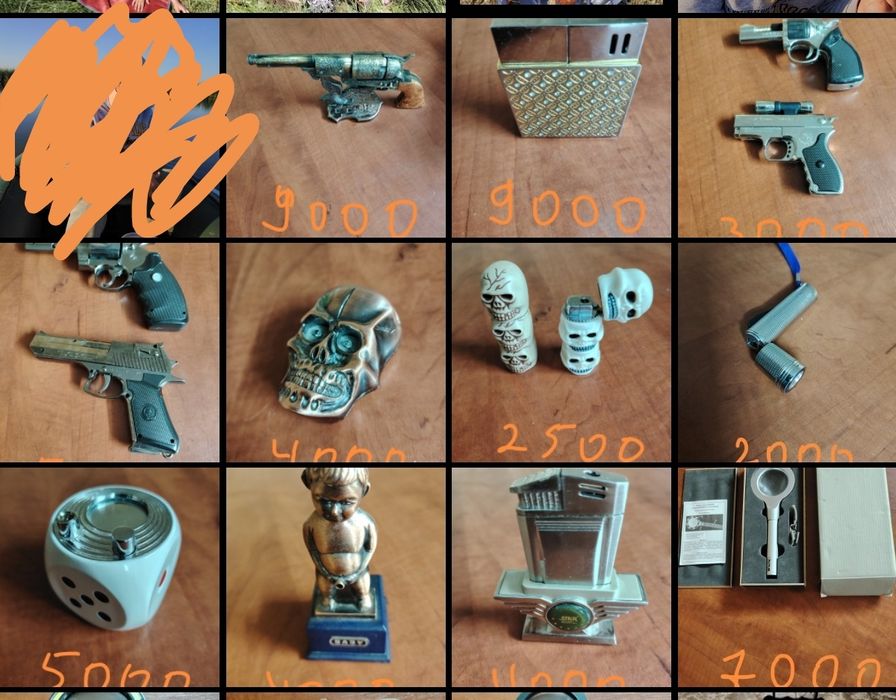 Зажигалки коллекционные , разные