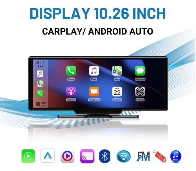 Navigatie Auto Multimedia Universarala, Carplay Display 7 | 10 inch