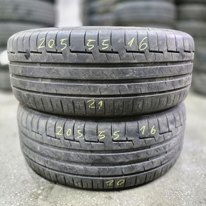 2x 205/55/16 VARA CONTINENTAL 2020 Stare excelenta