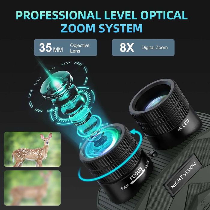 Инфрачервен смарт бинокъл- камера за нощно виждане Profey