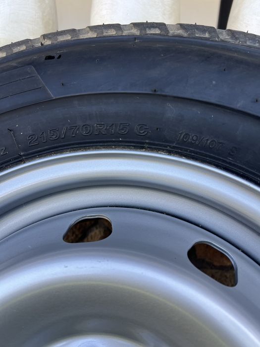 Set 4 roți noi 215/70/R15C (Fiat,Peugeot,Citroen)