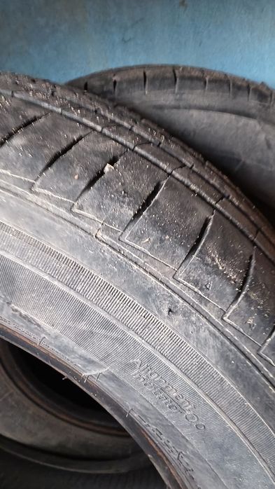 hankook kinergy  шины 2 шт. летние б/у