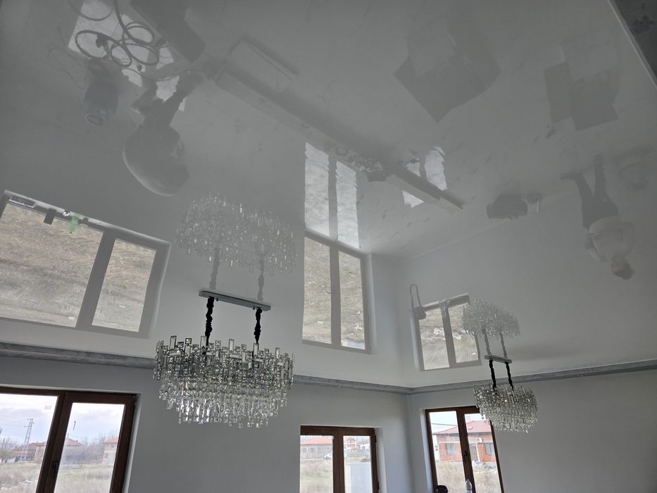 Опънати тавани в Хол, Спалня, Баня, Пловдив и София Опънат таван