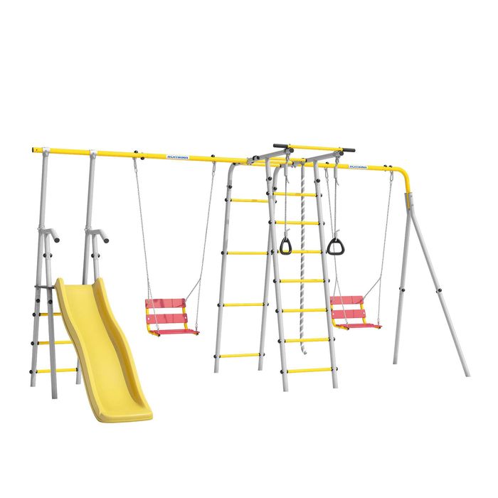 Игровая площадка Romana Лесная Поляна + горка + цепные качели