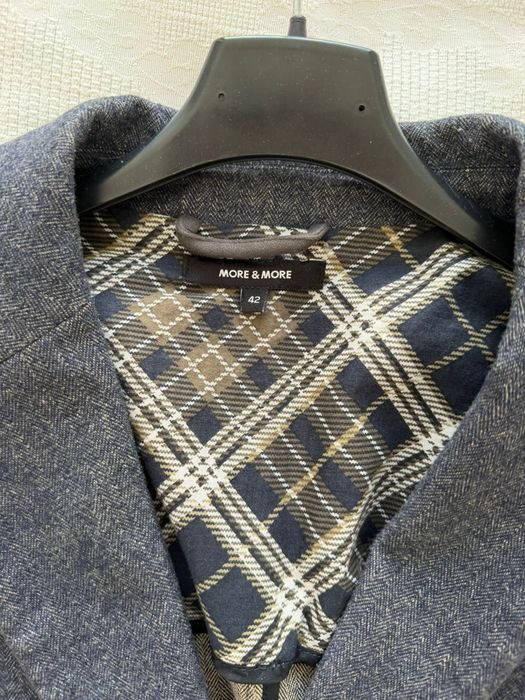 Пиджак женский синий