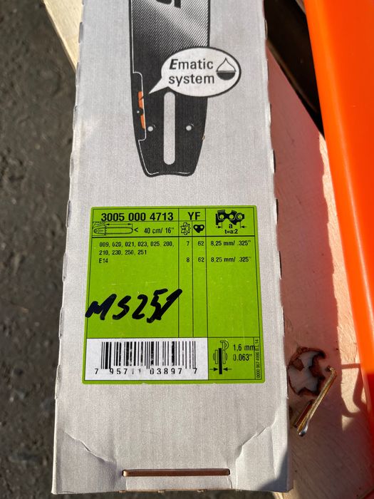 Drujba STIHL ms162 ms172 me182 ms212 231 251 271 462 nou, nedesfacuta