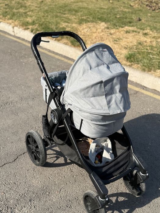 Детская коляска люлька + прогулочный блок babyjogger city select lux