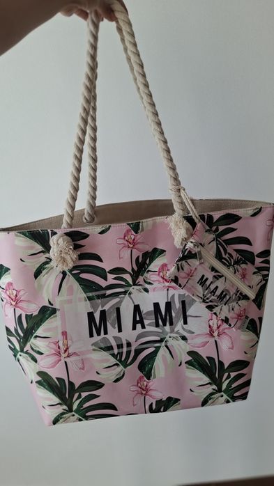 Сумка шоппер из плотной парусины