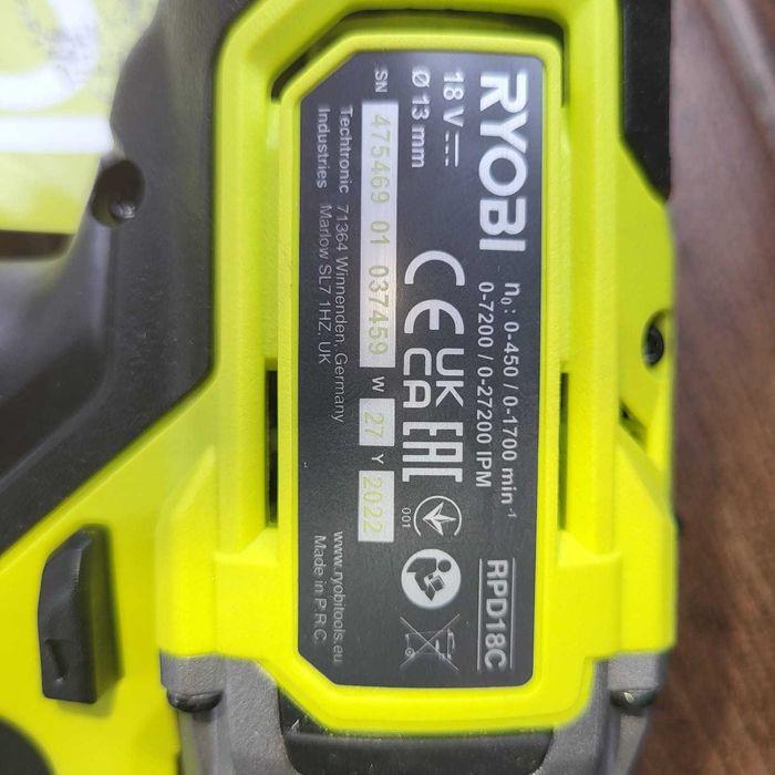 Set scule Ryobi ONE HP brushless noi