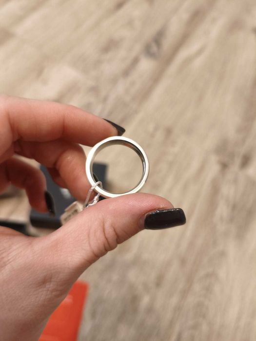 inel ducati pentru bărbați, mărimea 30, alb, inox