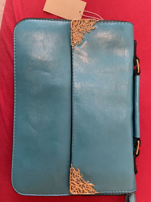 Geanta noua ,albastru deschis