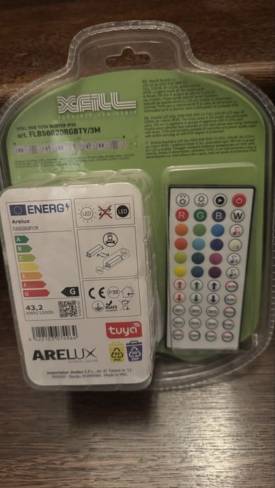 Vand banda led cu telecomada si aplicatie pe telefon