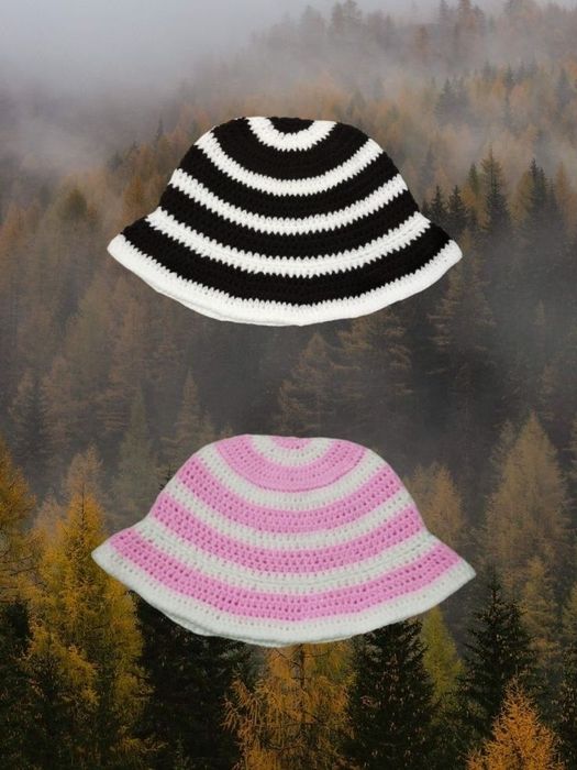 Вязаная панама/ шапка