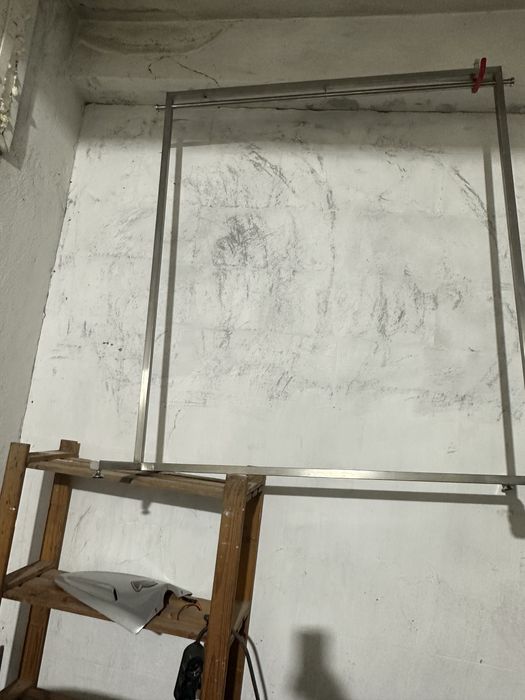 Щендер за дрехи хром