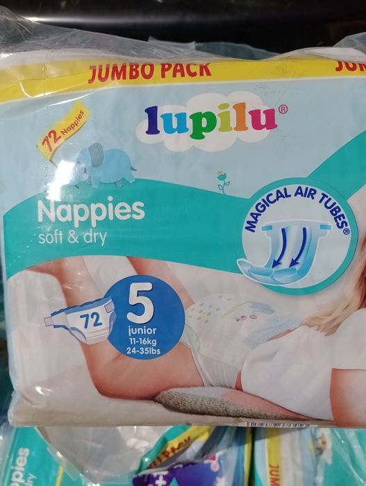 Scutece Lupilu anglia 60 lei bax