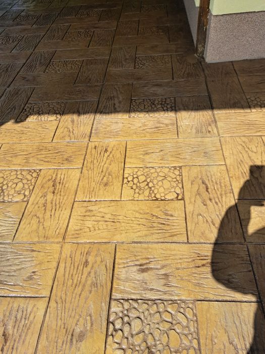 Щампован бетон .