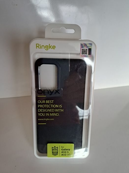 Продавам TPU удароустойчив кейс Ringke Onyx за Samsung A 52S-ОРИГИНАЛ.