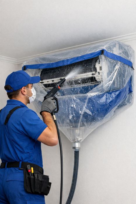 Чистка, мойка, обслуживание кондиционера