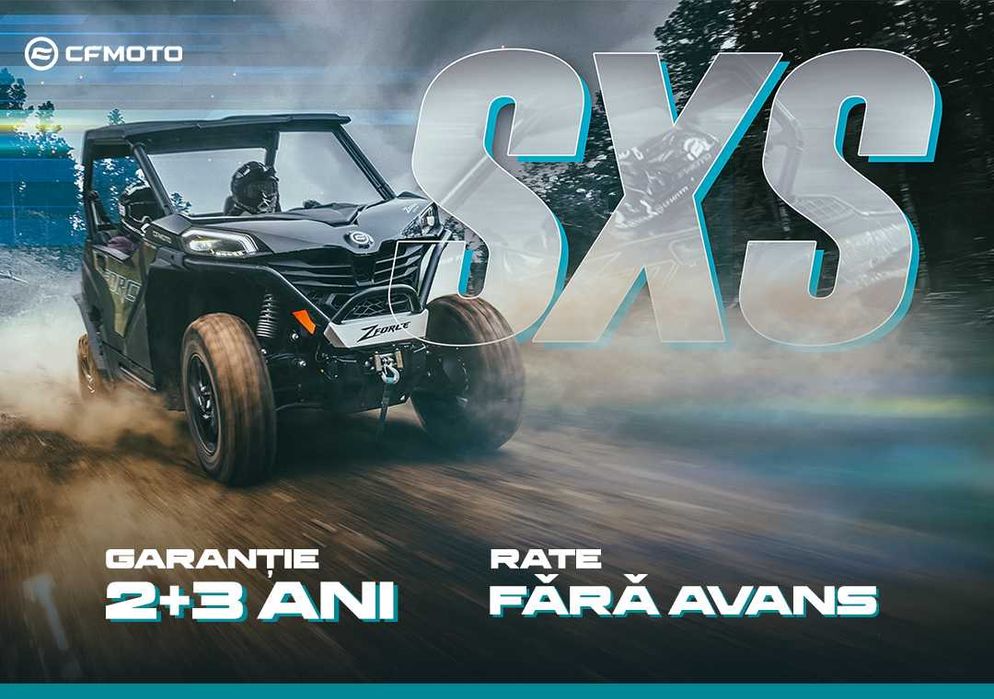 SxS-uri in rate / leasing (CFMOTO,Can-am,Polaris)