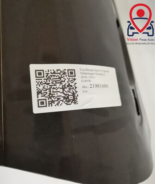 Дясна задна врата Оригинална Volkswagen VW Туарег / Volkswagen VW Toua