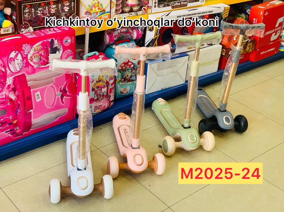 Самокат Samokat bolalar samokati  Детская машина Bolalar mashinasi