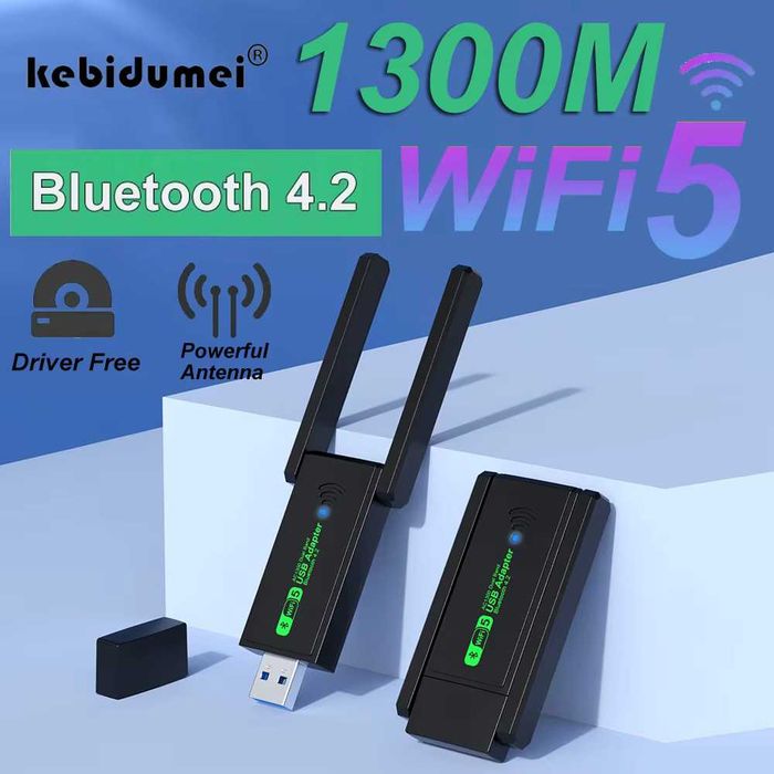 USB WIFI Адаптеры 2.4/5Ghz + Bluetooth. Доставка. Гарантия.
