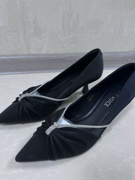 Кыздарға арналған қара новый туфли,37 размер