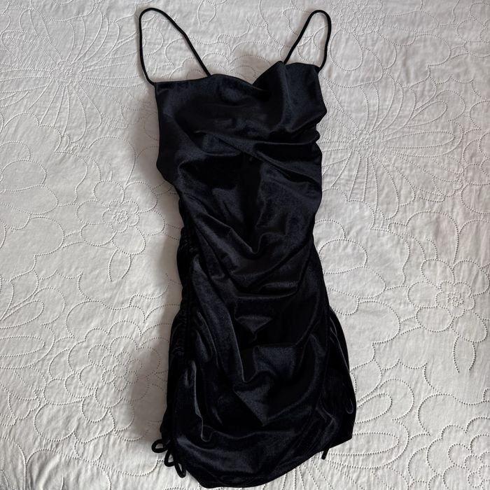 Велурена Рокля ZARA S