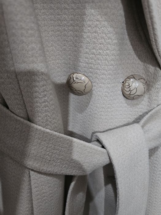 Пальто с мехом короткое