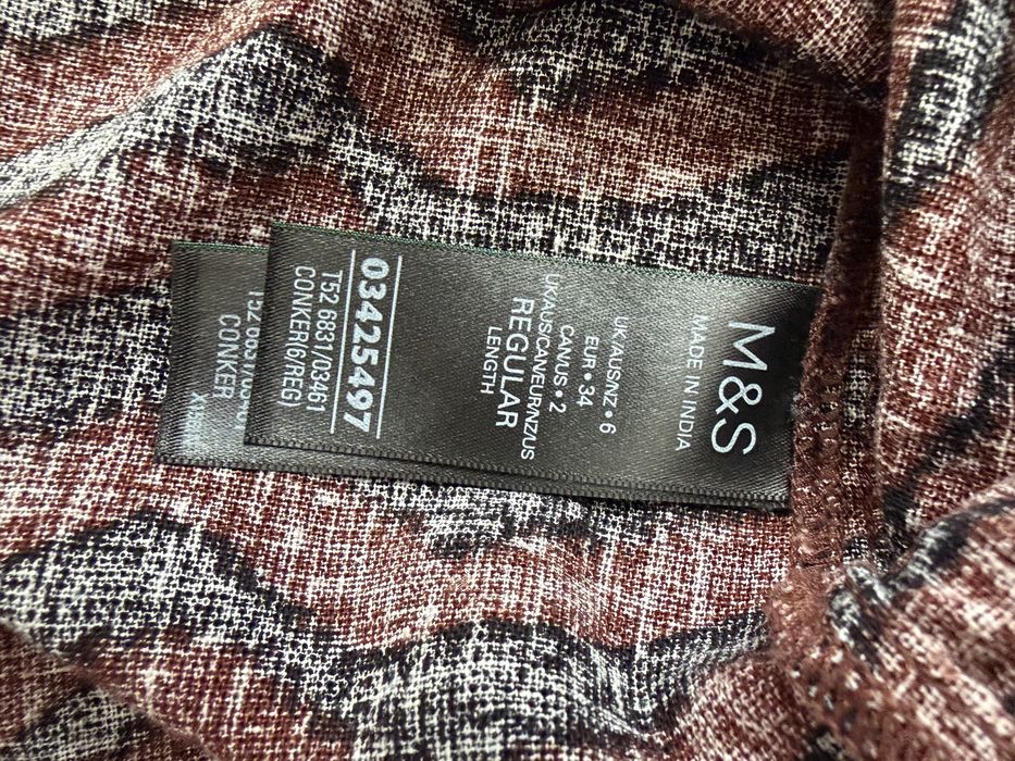 Rochie M&S din in și viscoza
