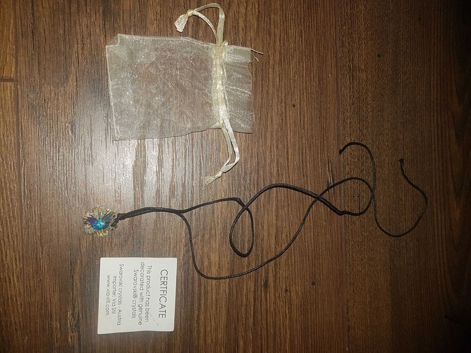 Колие със ЗВЕЗДА SWAROVSKI / Сваровски със сертификат