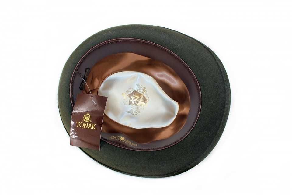 Palarie din Fetru Iepure "Tonak" - (neagra, gri, maron si kaki)