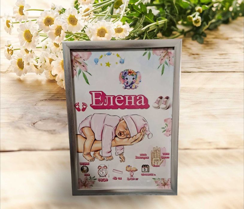 Бебешки визитки и постери за всеки повод