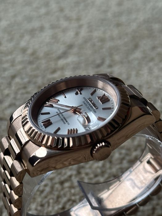 Ceas Seiko Datejust Presidential Pearl White Mod Automatic NH35